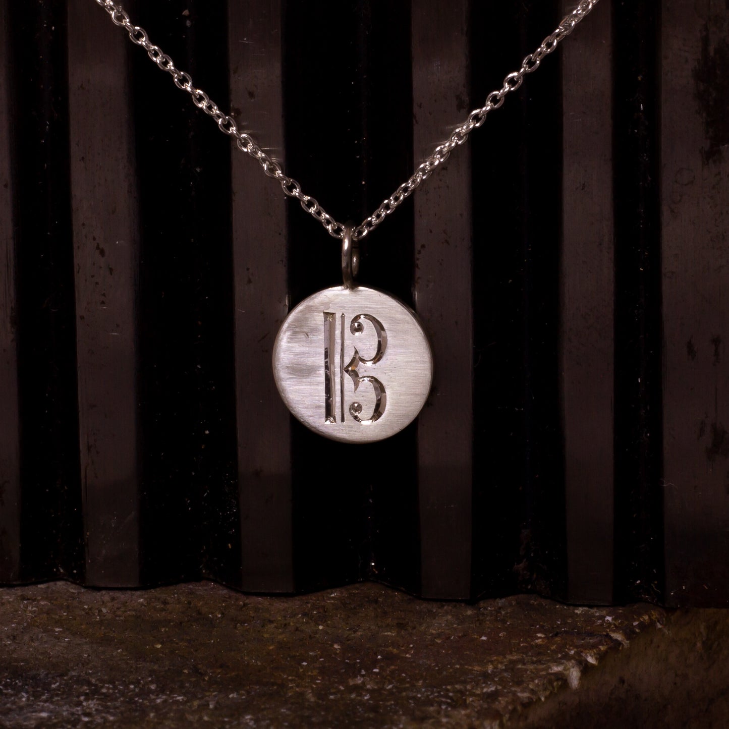 Music Series Pendant - Alto/Tenor Clef