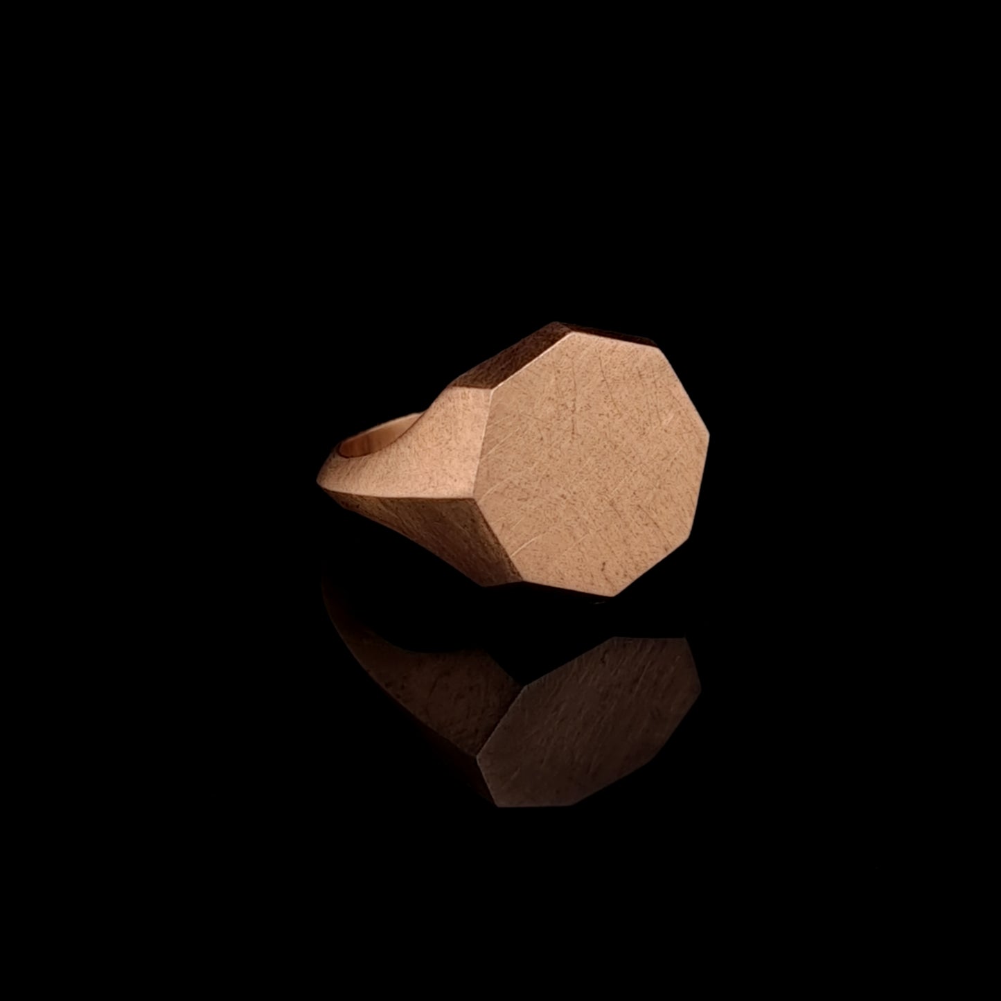 Octagonal Signet Ring