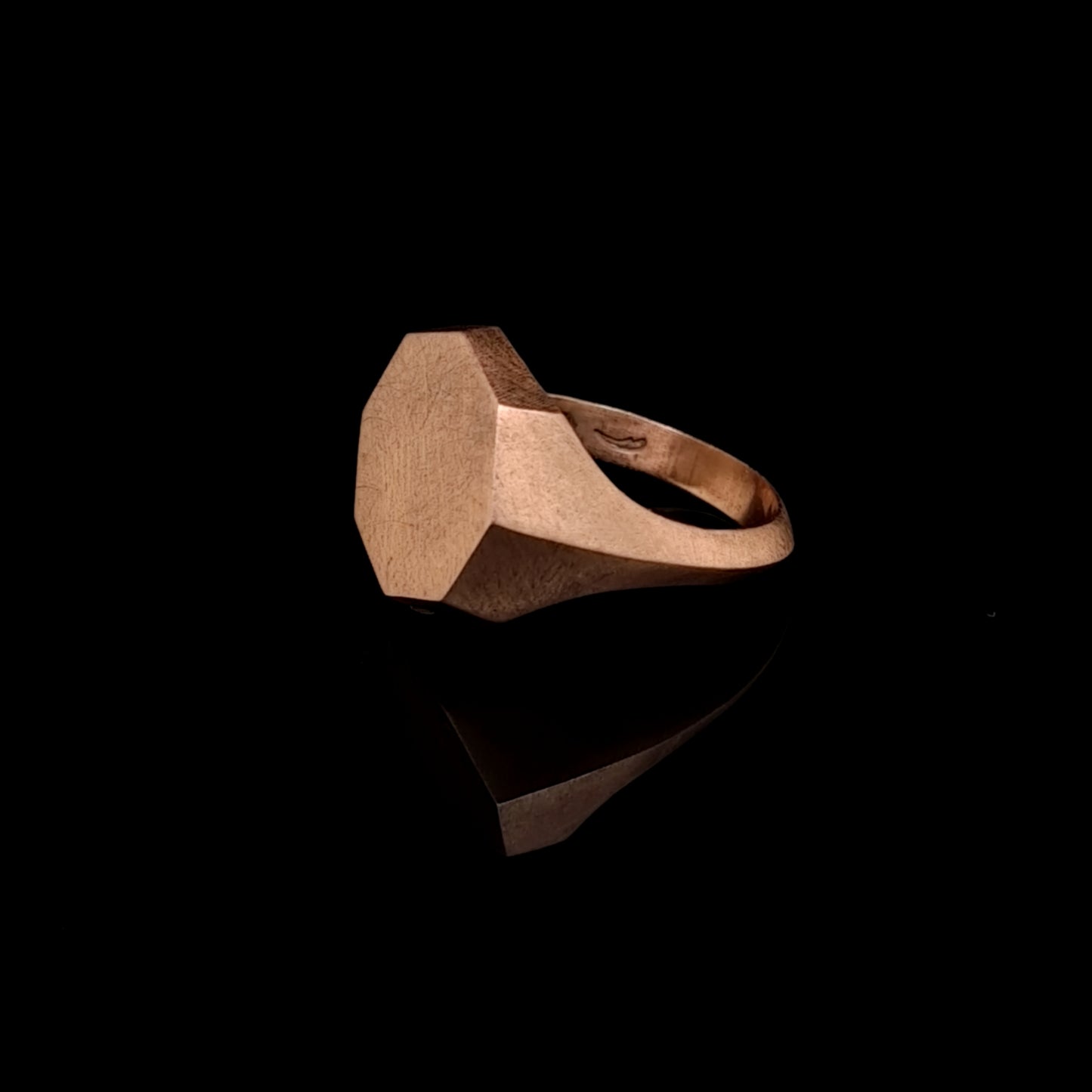 Octagonal Signet Ring