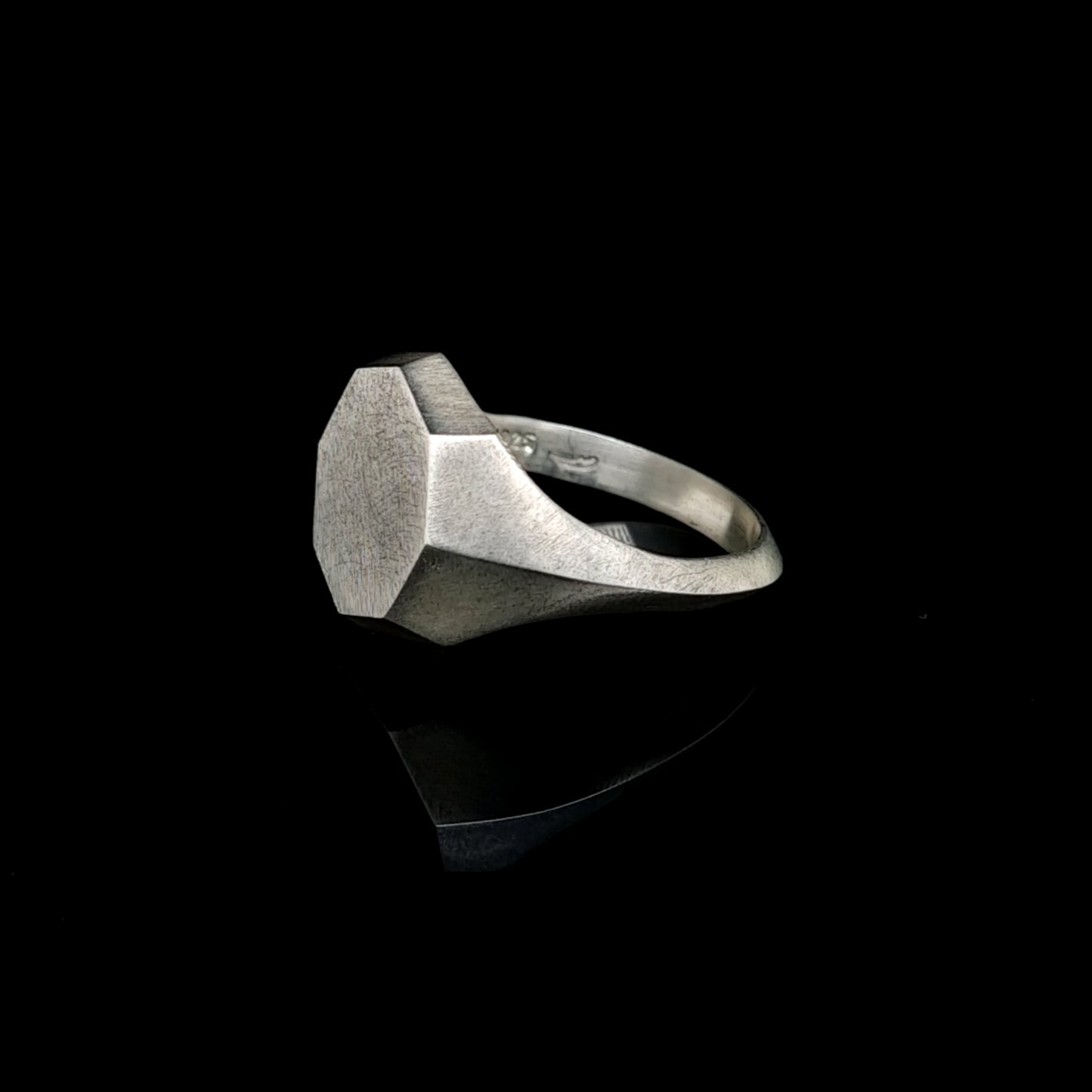 Octagonal Signet Ring