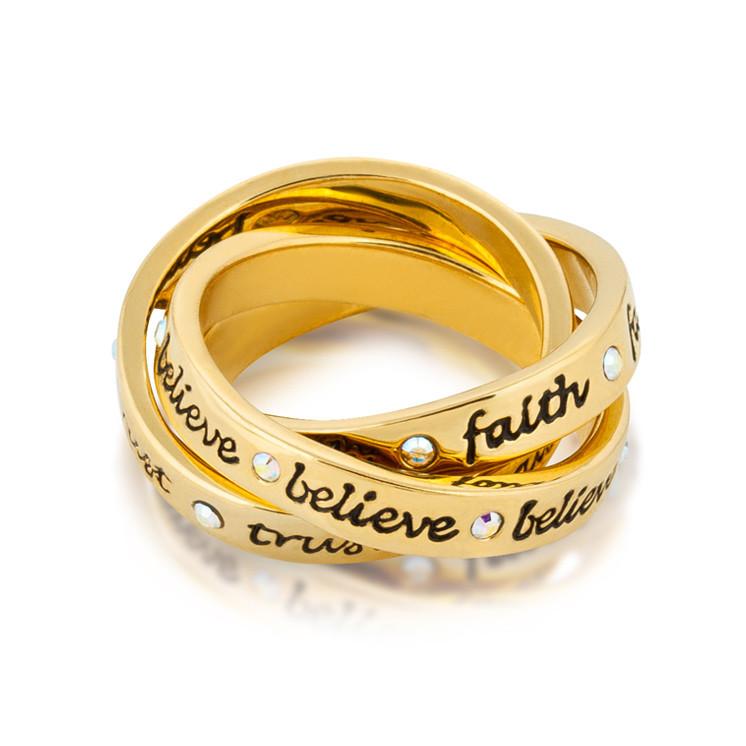 Disney Tinker Bell Interlocking Ring