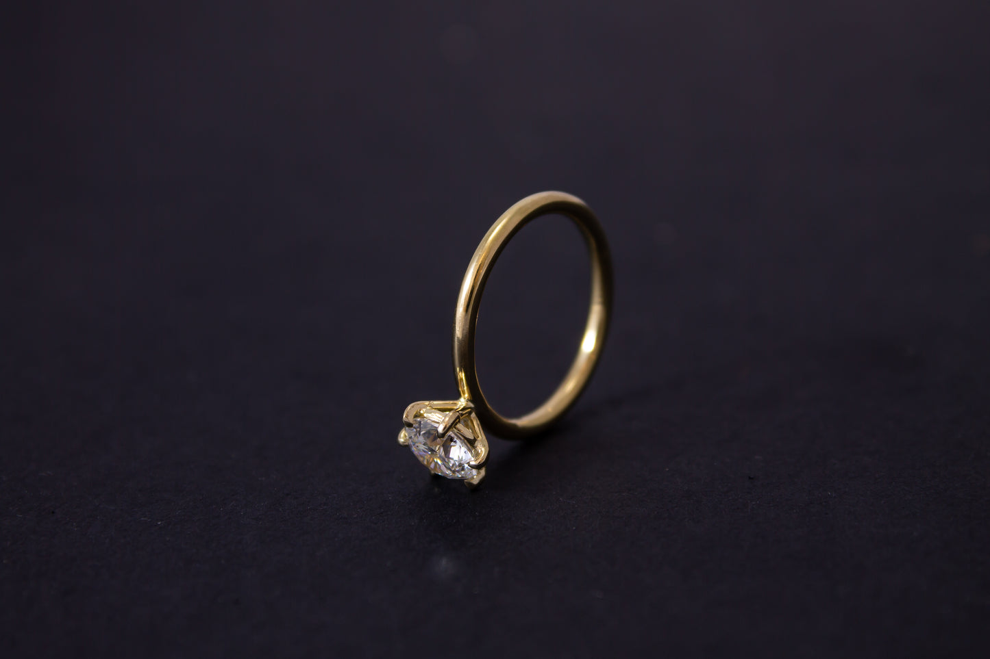 6-Claw Fine Engagement Ring