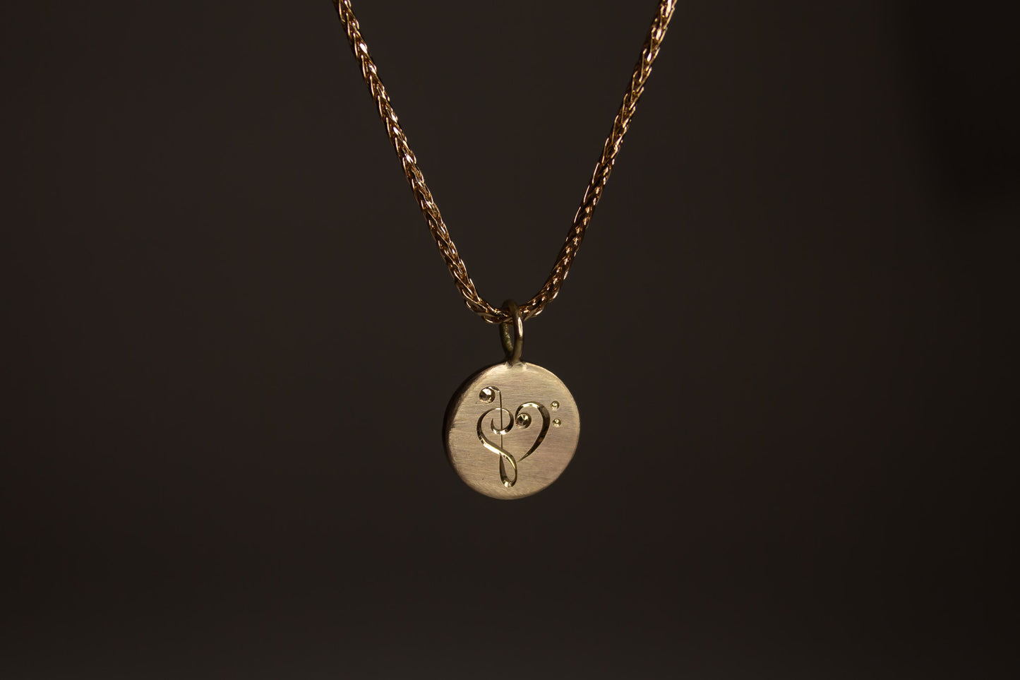 Music Heart Pendant