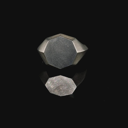 Octagonal Signet Ring